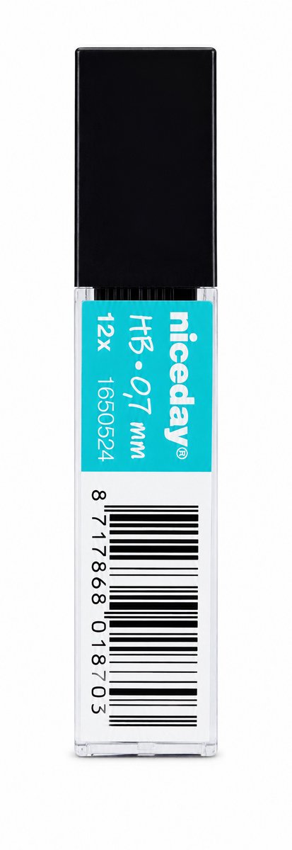 Niceday - Navulling Vulpotlood - HB Potlood - 0.7 mm - Met 12 vullingen