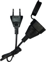 SEPH® Verlengsnoer binnen & buiten - 0,5 Meter - Lichtsnoer verlengkabel buiten - verlengsnoer buitenverlichting
