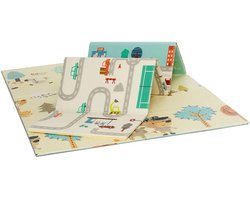 Asalvo Funmat Opvouwbaar Speelkleed 120x180 Cm Beige Kinderen