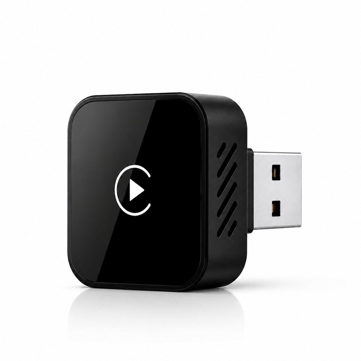 Brosendaal Draadloze CarPlay Dongle 2-in-1 – Auto Adapter geschikt voor Apple CarPlay en Android Auto – Bluetooth 5.4 – Zwart