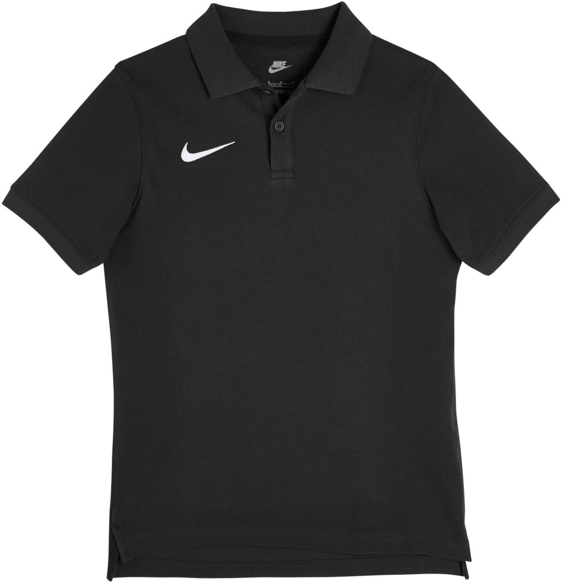 Nike Team Cotton Polo Junior Zwart