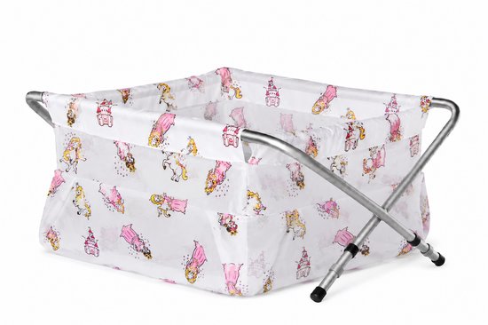 BiBaBad® Opvouwbaar Kinderbad 70-90 cm - Verstelbaar Douchebad - Babybad - Bad voor Douche - Anti-slip - Aluminium Frame - Princess van BiBaBad — afbeelding 2