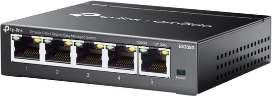 TP-Link Omada ES205G - Netwerk Switch - Managed - Gigabit - Zonder PoE