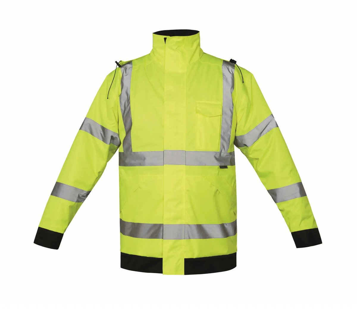 Korntex Premium Hi-Vis Rain-Jacket Tampere KX804 Signal Geel