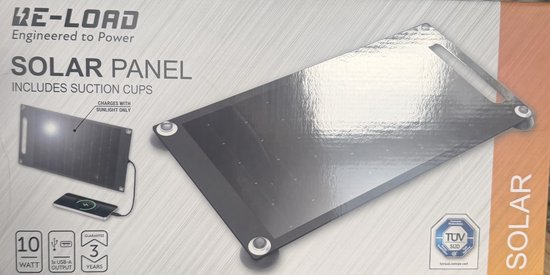 Solar Paneel - oplader - Camping - zonne-energie van Solar — afbeelding 2