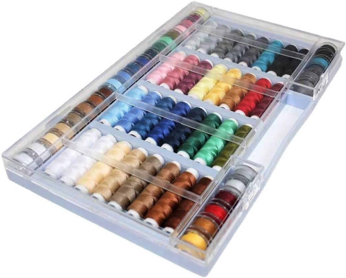 Naaigaren Set, 403574-3, 64-Delig, Syngarn 100% Polyester, Meerkleurig
