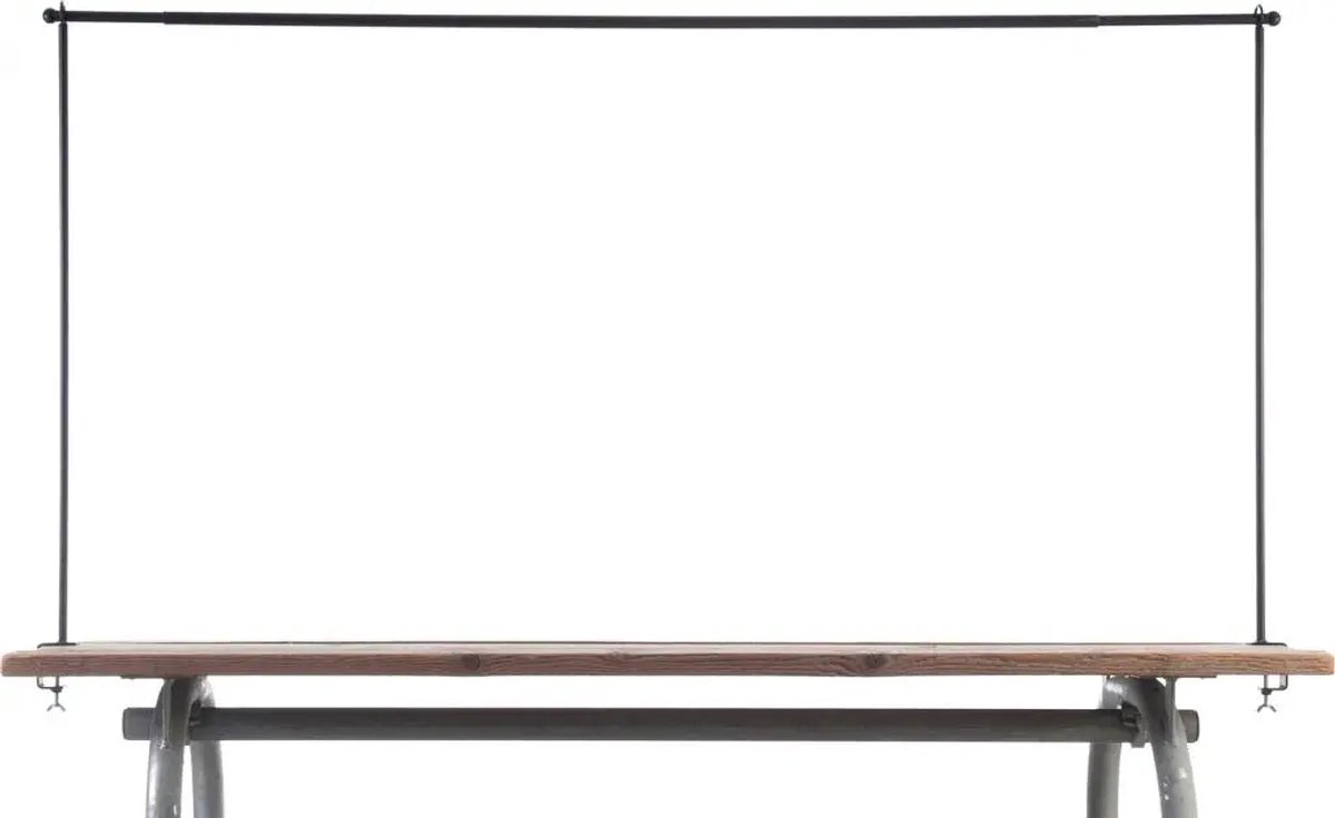 Van der Leeden Tafelklem 140-250 cm – Metaal – Zwart – Voor Tafeldecoratie