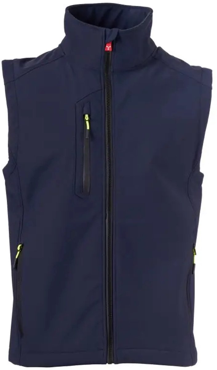 Mouwloze waterdichte jas Payper Wear Creek .I.T. Blauw