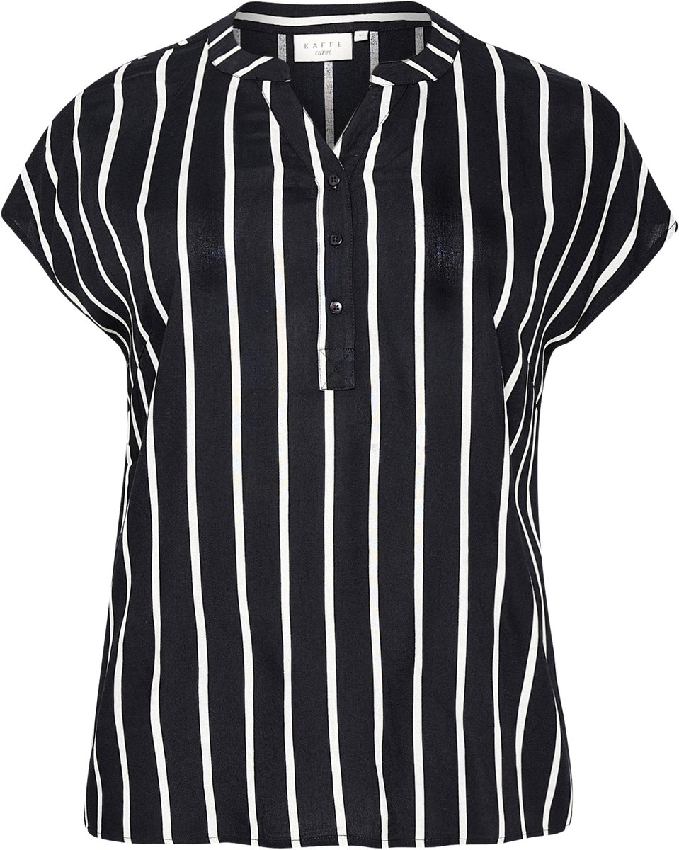 Vrouwenblouse KAFFE Curve Sida Wing Sl