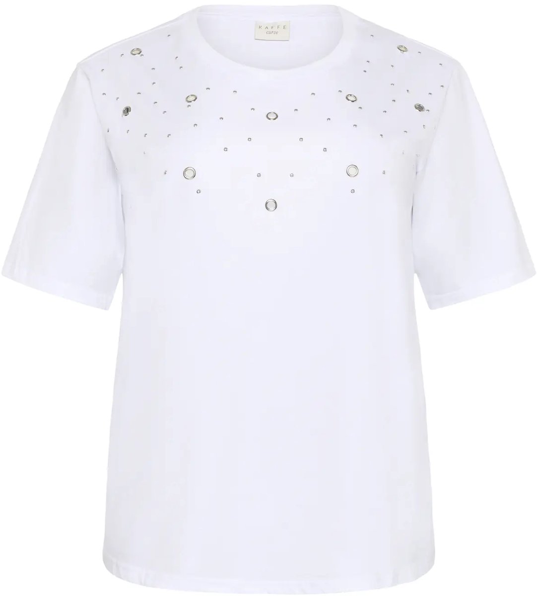 Dames-T-shirt KAFFE Curve Clio