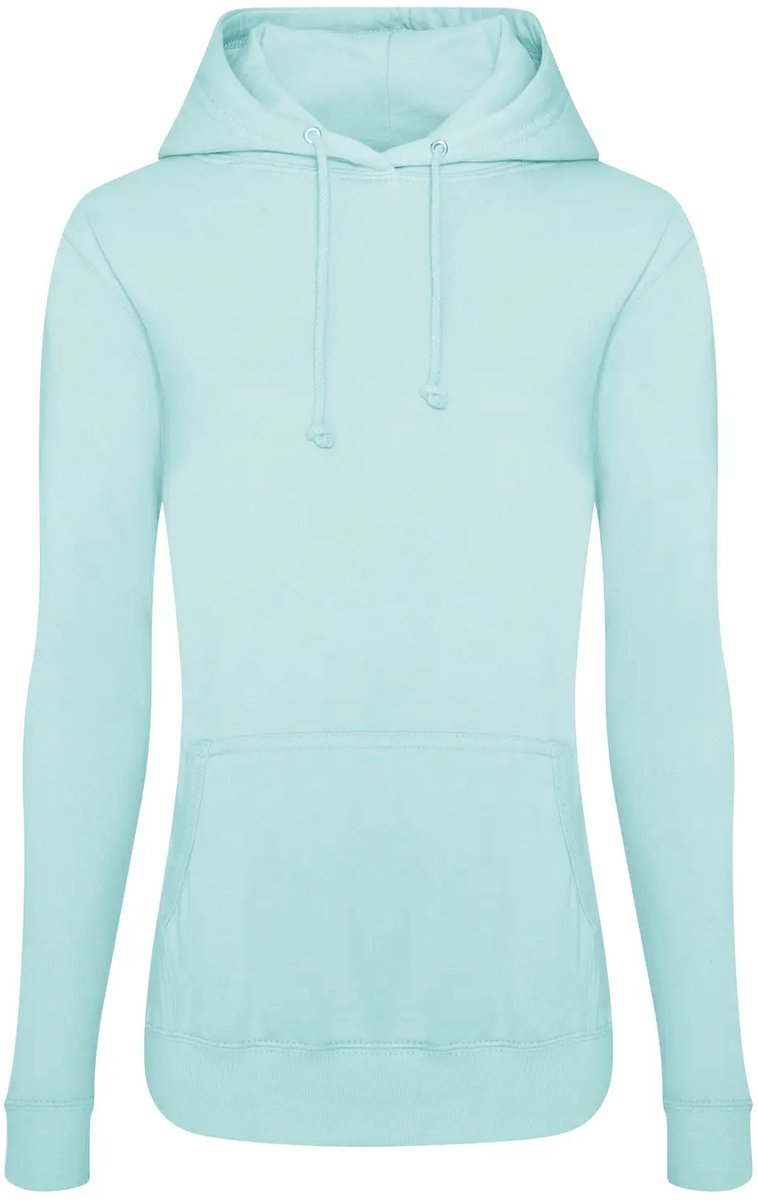 Dames Hoodie Just Hoods College Pepermunt