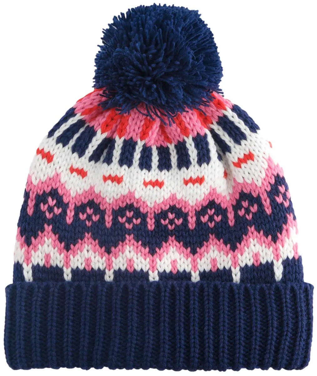 Retro Ski Beanie - Snow Blossom - One Size