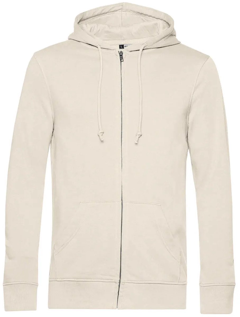 Hooded sweatshirt met rits B&C Organic