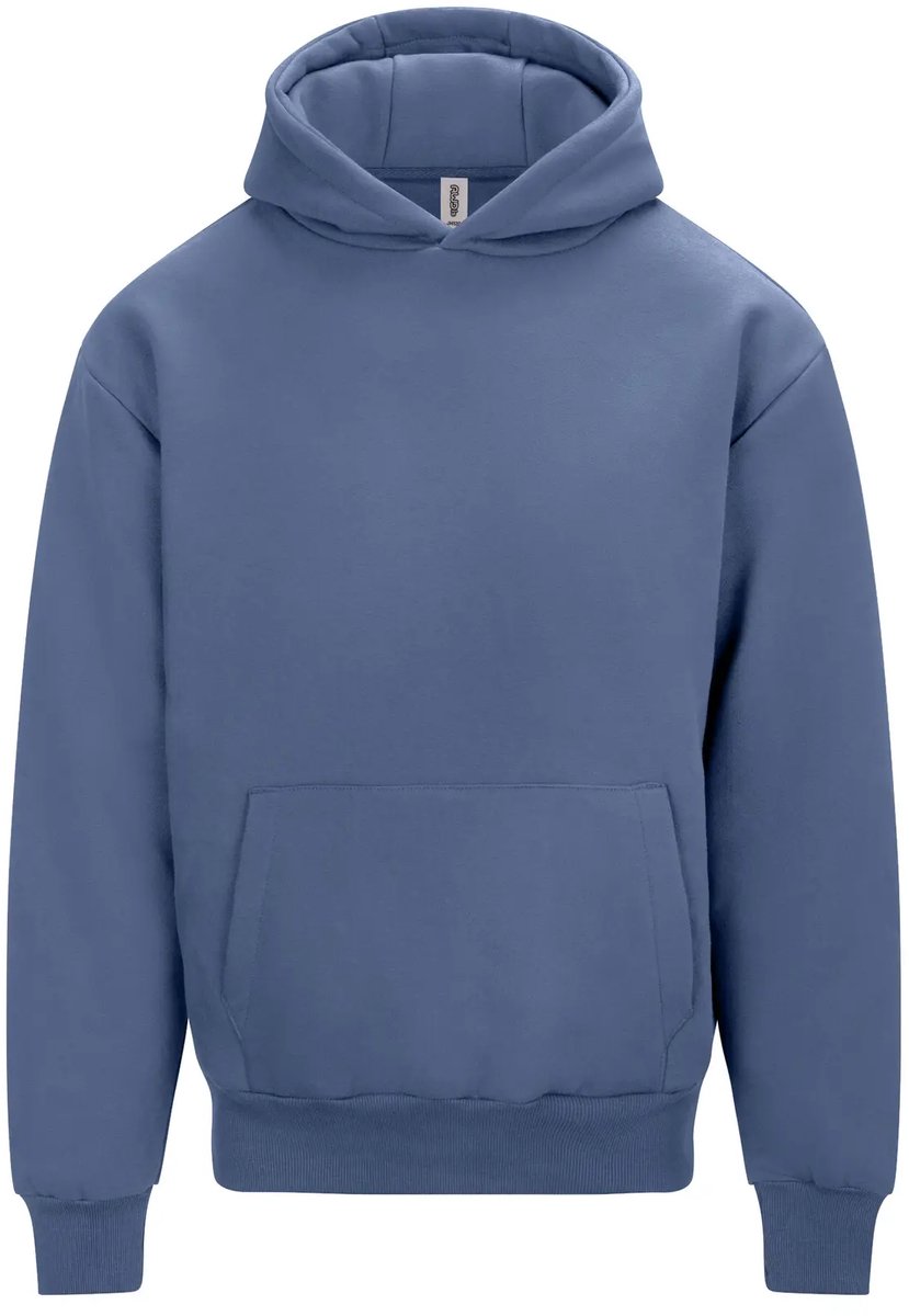Hoodie Just Hoods Signature Blauw
