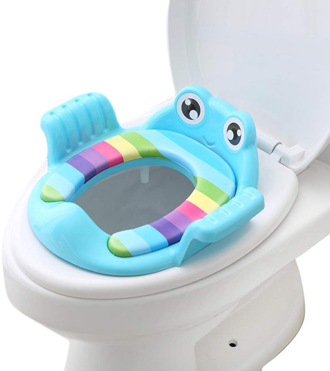 Dailygoods- Toilettrainingsstoel Verstelbaar - Plaspotje - Peuter Potje - Kindertoilet - Eenvoudige Installatie - Comfortabele Voetsteun