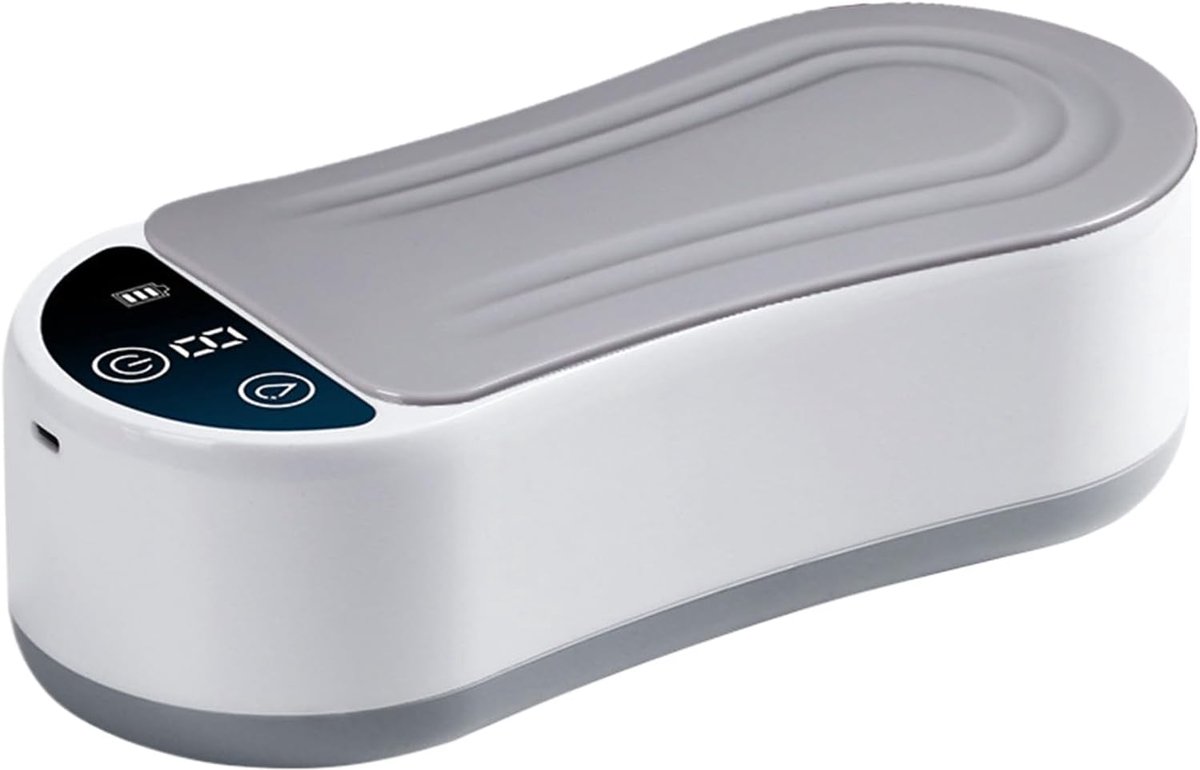 Ultrasone Reiniger - Sieradenreiniger Wasmachine - Precisie Reinigen - Trillingsreinigingstechnologie - 300 ml - Wit