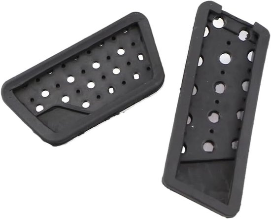 Auto Pedaalhoezen - Gaspedaal Rempedaal - Verbeterde Rijveiligheid - Antislip Oppervlak - Set van 2 - Zilver — afbeelding 4