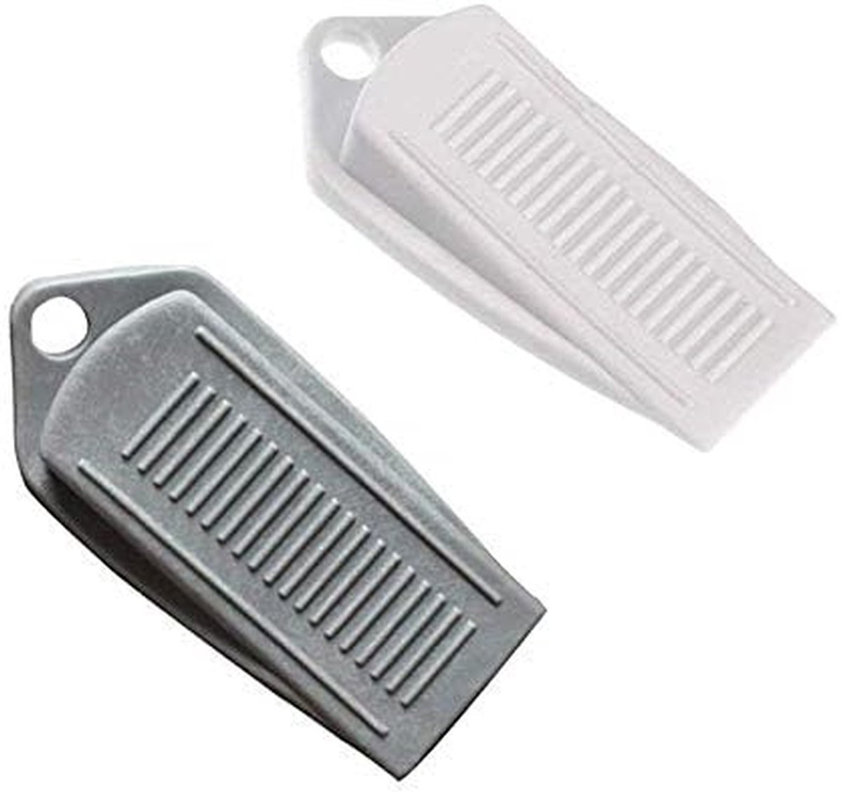 Deurstoppers - Deurwig - Deuren Open Houden - Antislip - 5 stuks - Wit