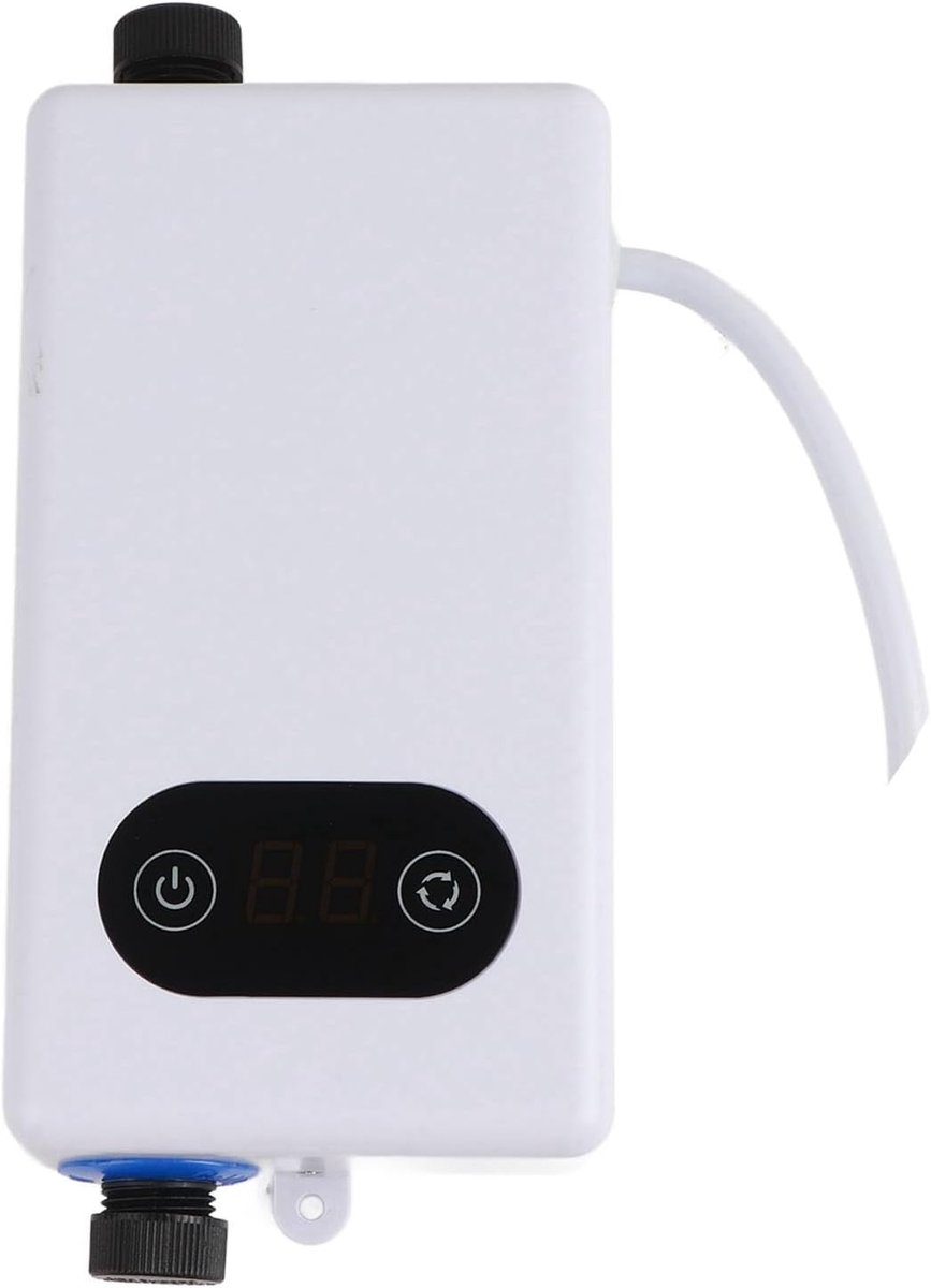 Elektrische Boiler - Directe Verwarming Warmwaterapparaat - Direct Warm Water - Compact Ruimtebesparend - 3400 Watt - Wit
