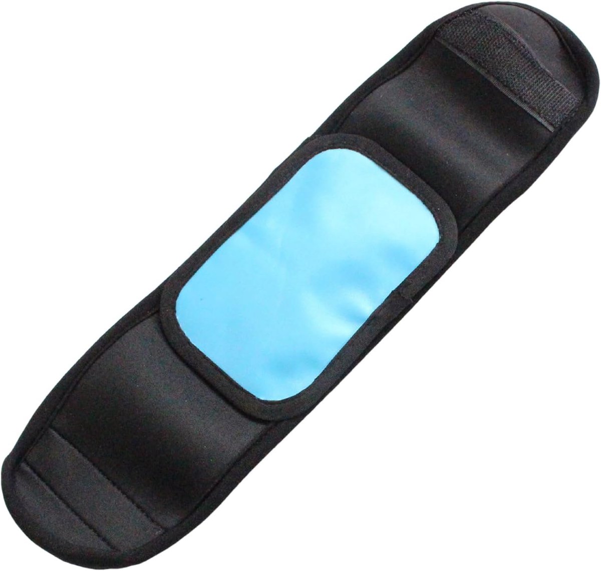 IJs Knie Wrap - Koude Compressie Band - Sport Herstel - Veelzijdig Inzetbaar - 34x8.9 cm - Blauw