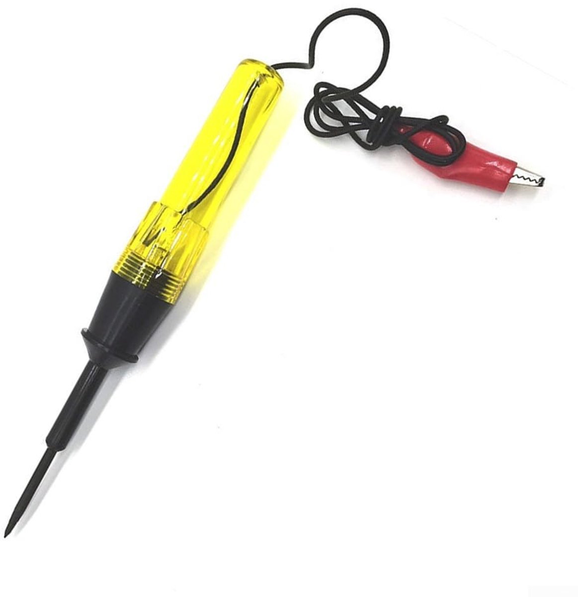 Elektrische Sonde Pen - Spanning Tester - Auto Circuits Testen - Boreert Isolatie - 6V-24V - Geel