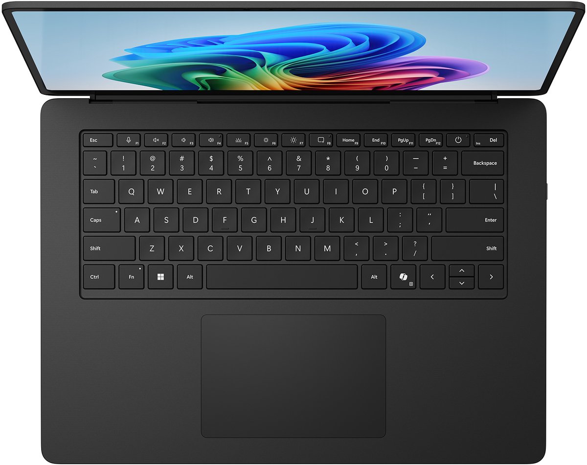 Microsoft Surface Laptop - 15 inch - Snapdragon® X2 Elite (12 Core) - 16 GB RAM - 512 GB SSD - Black - 8e Editie - Qwerty thumbnail 5