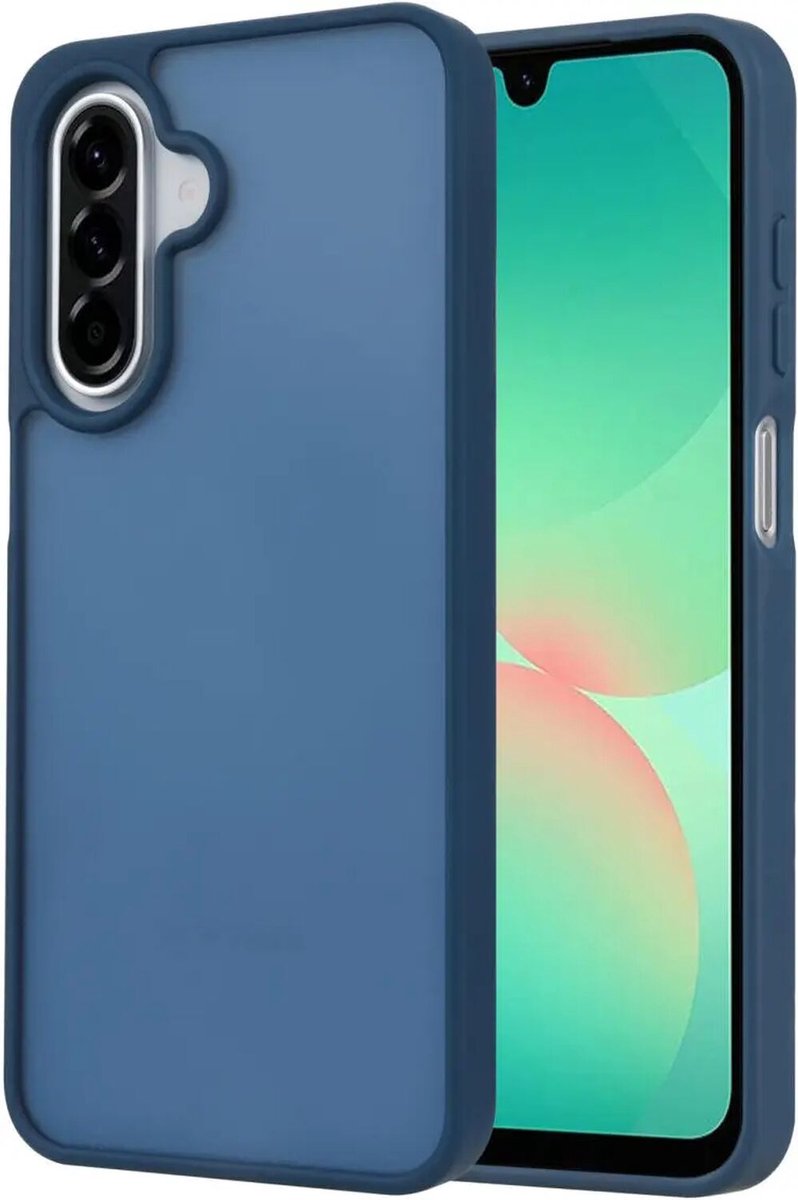 Hoesje Geschikt voor Samsung Galaxy A26 - Matte Back Cover - Blauw