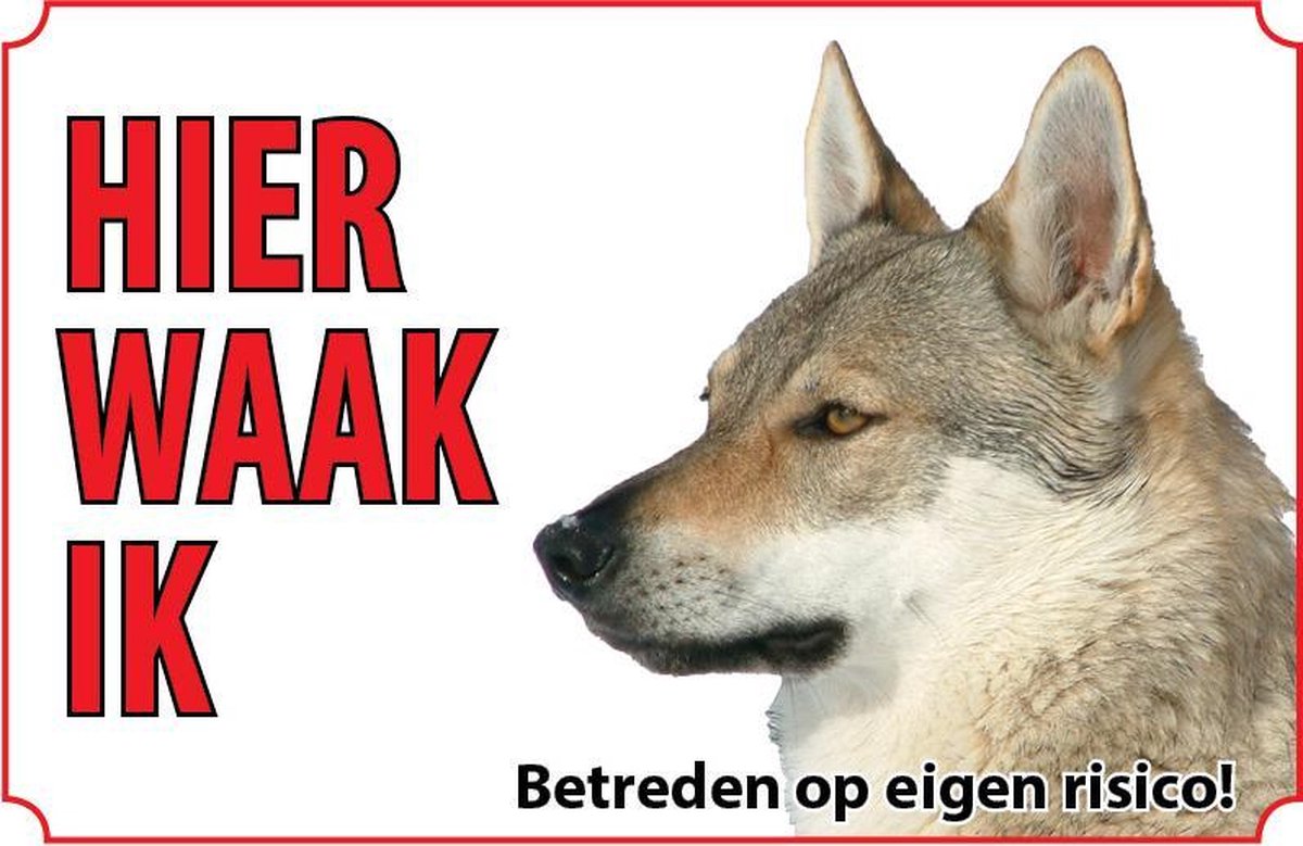 Bord - Hond-Tsjecho-Slowaakse-wolfhond