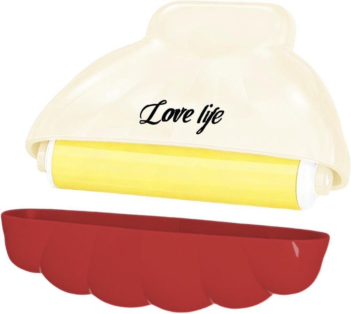 Pluisroller Kleding - Haarverwijderaar - Huisdier Haar - Wasbaar Ontwerp - 6 x 7 x 8 cm - Wit