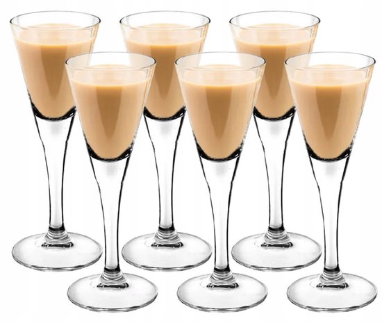 Altom Diamond - Likeurglas - 55 ml - 15 cm - Set van 6