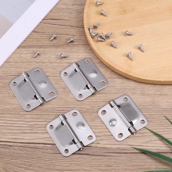 Roestvrijstalen Koelbox Scharnieren Vervanging - Reparatieset met 16 Schroeven - Campingkoeler Accessoires - Compatibel met Diverse Modellen — afbeelding 2