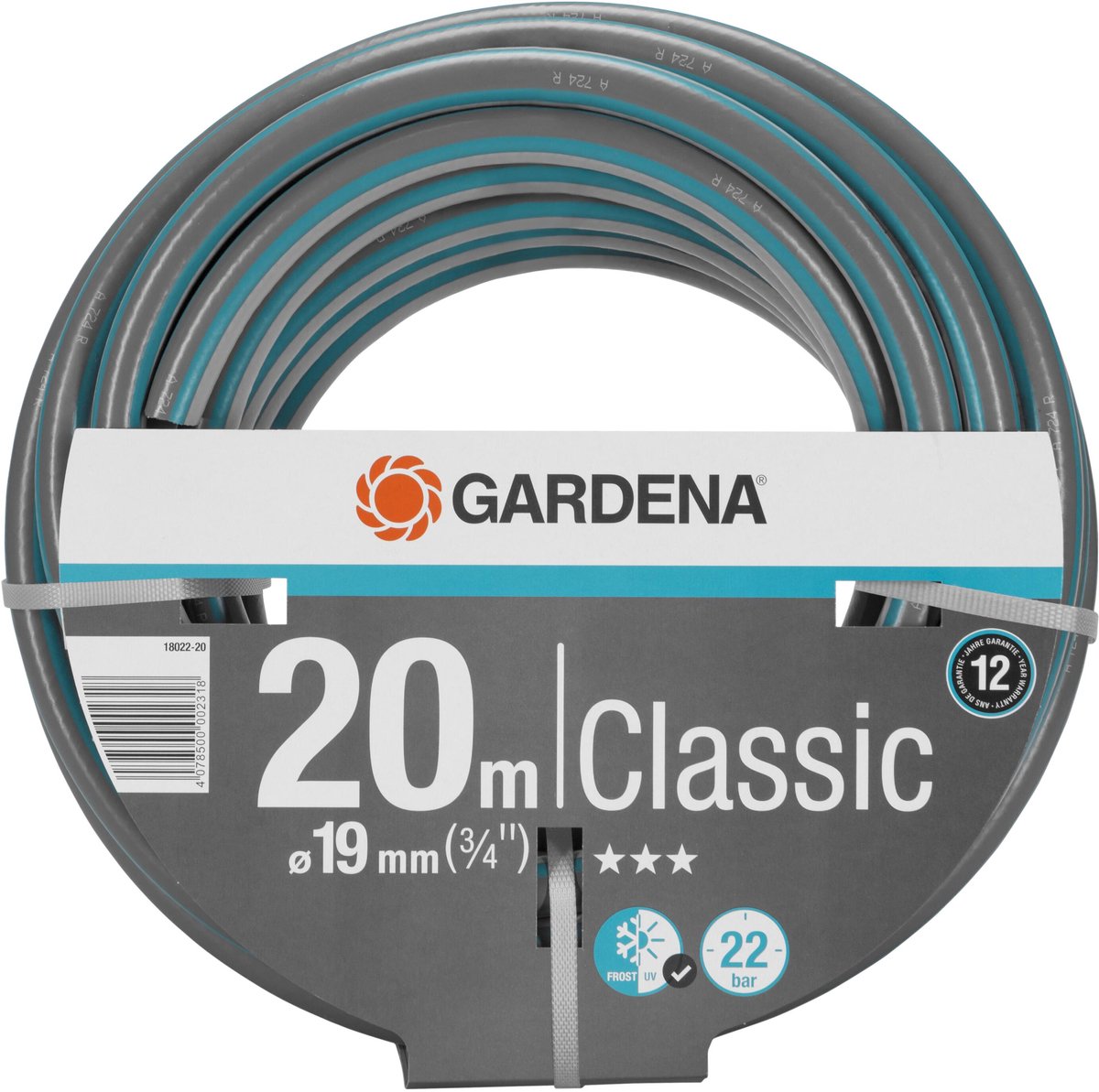 GARDENA Classic slang 19 mm (3/4") 18022-20, 20 m