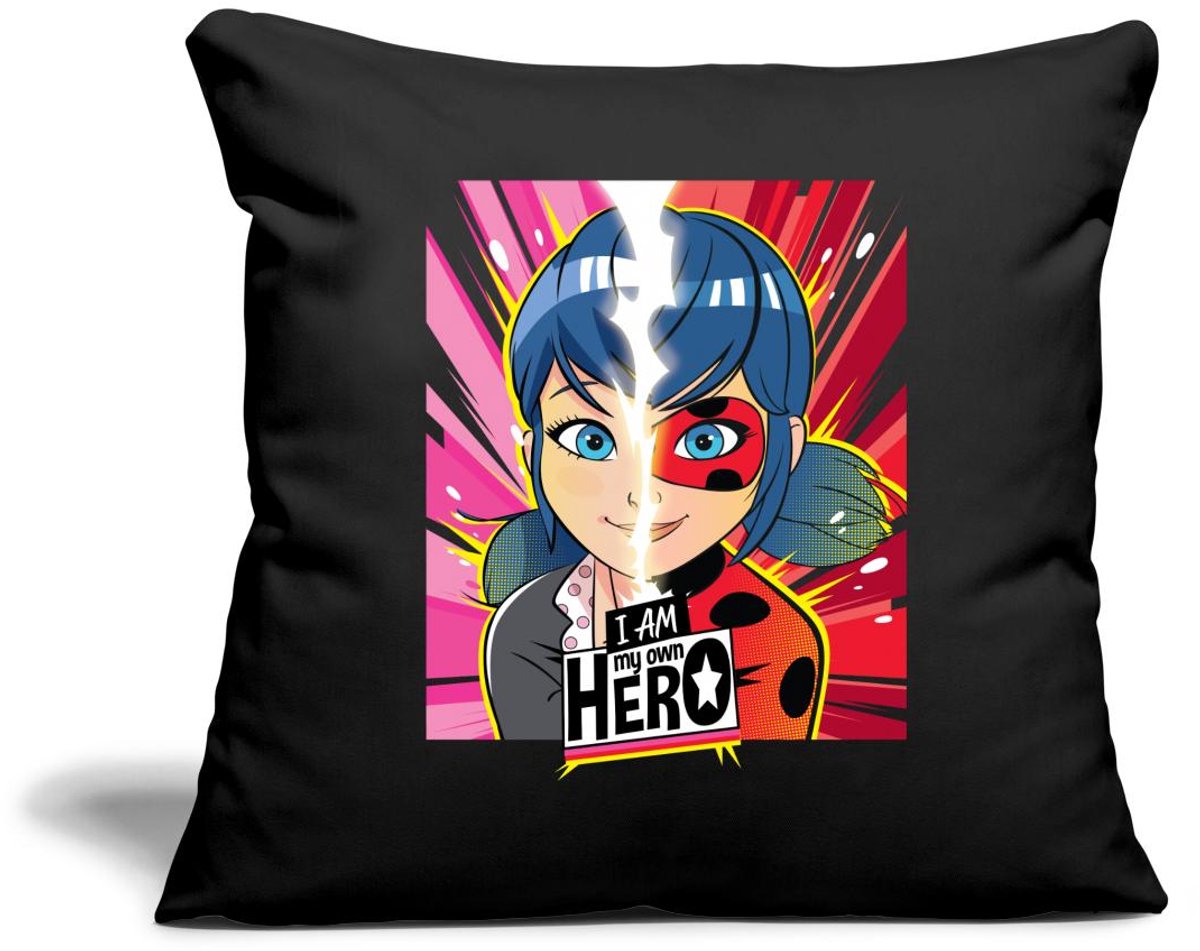 Miraculous I Am My Own Hero Ladybug Marinette Sierkussenhoes, 45 x 45 cm