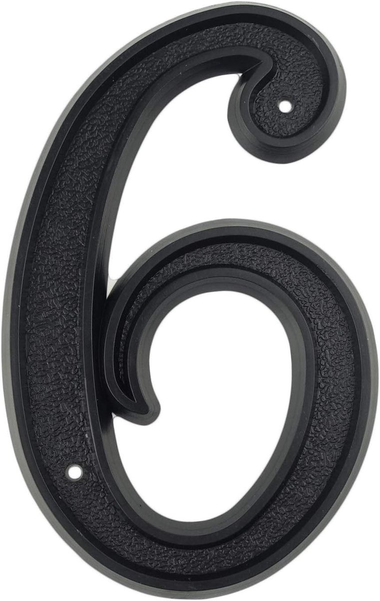 huisnummer 5.5 inch (139mm)