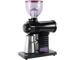 Elektrische Koffiemolen - Automatische Molen - Verse Koffie Maken - 10 Maalstanden - 225g Trechter - Zwart