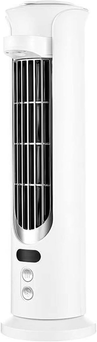 Mini Airconditioner - Persoonlijke Koeler - Desktop Verkoeling - Digitaal Display - 1000 Gram - Wit