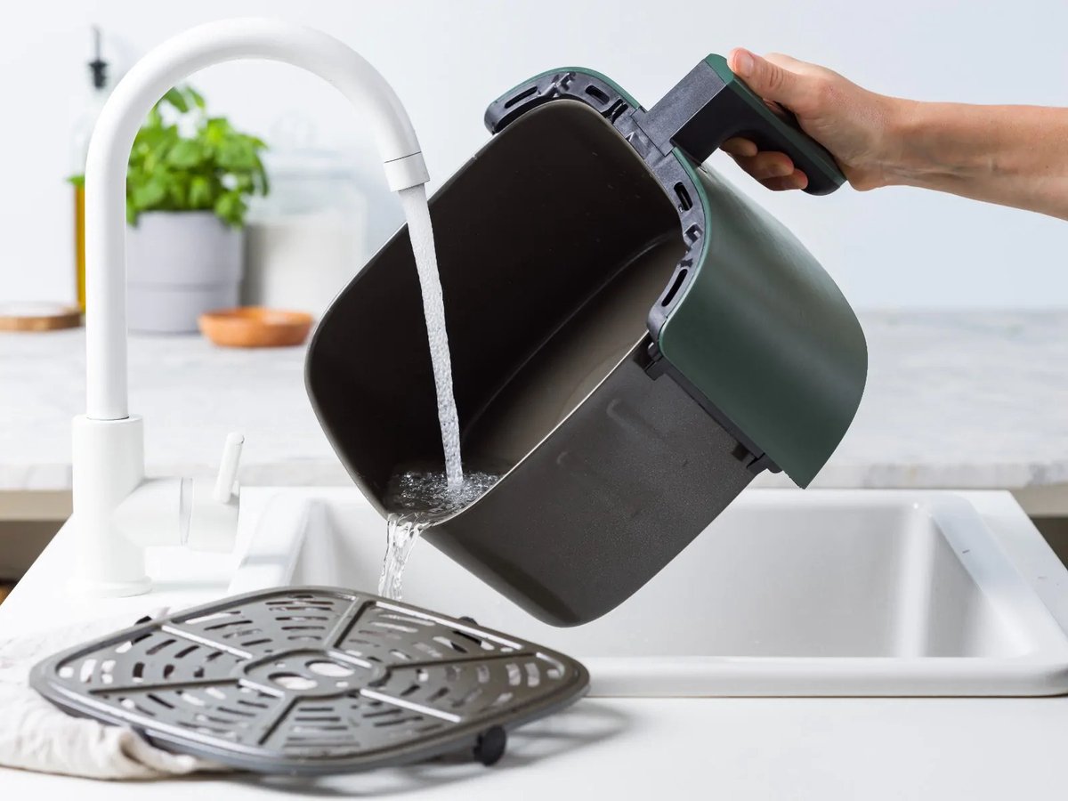 Greenpan Bistro XXL Airfryer met Dubbele Lade Pine Green - afbeelding 3