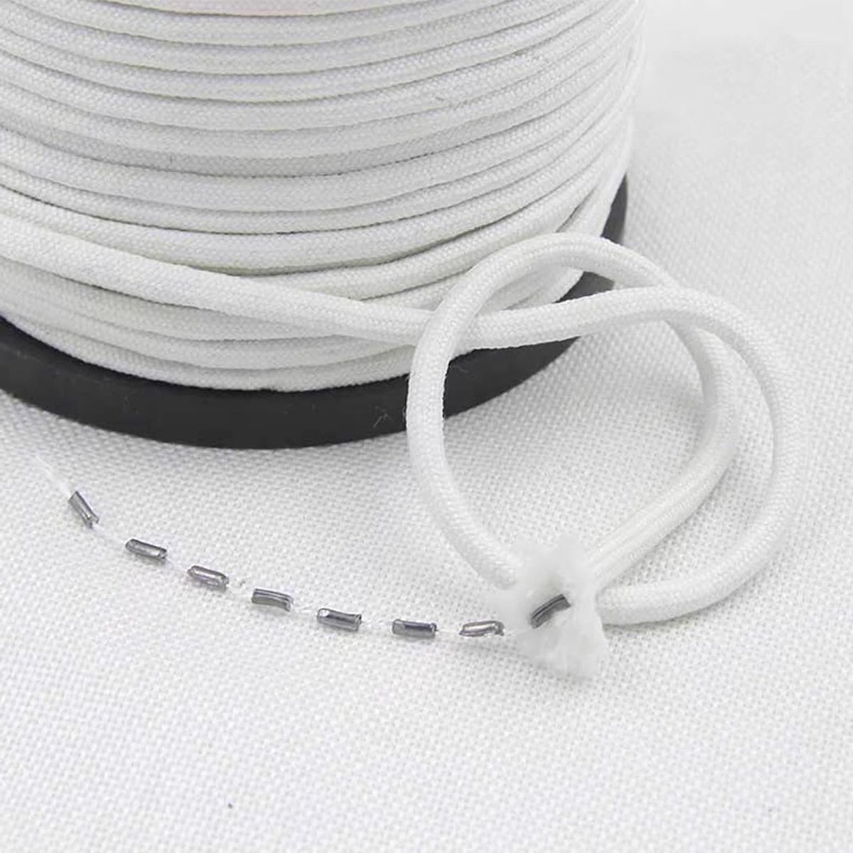 10m Zware Lood Tape voor Gordijnen, Looddraad voor Buiten, Gewichten voor Horren en Draperies (30g)