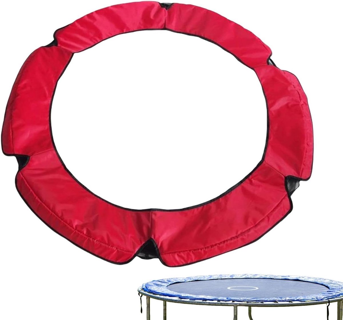 Trampoline Veiligheidsmat - Randbescherming - Veilig Spelen - Schokabsorberend - 140 cm - Zwart