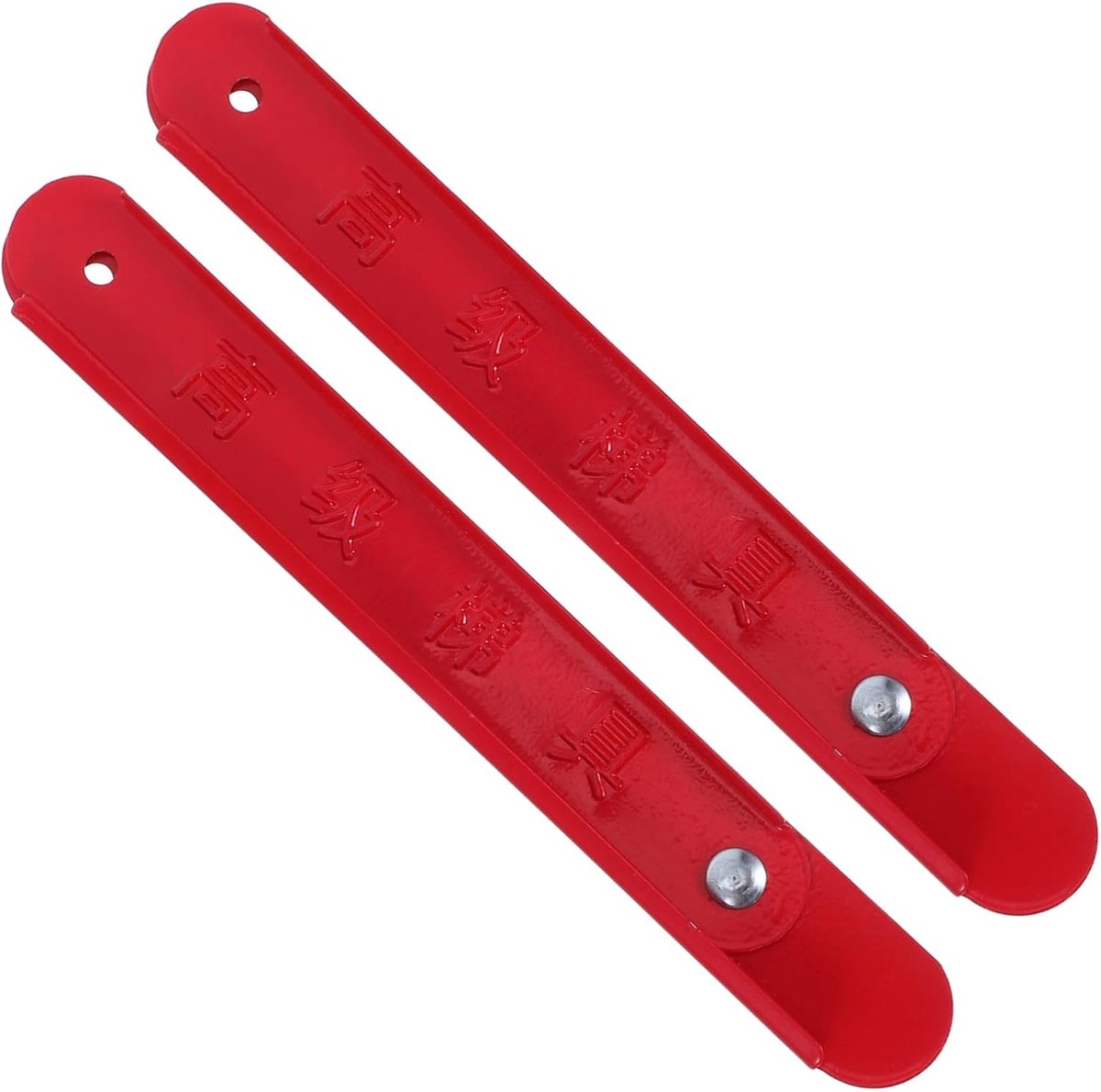 Ladder Scharnier Reparatiekit - Vouwladder Onderdelen - Ladder Stabiliteit Verbeteren - Geïsoleerd Ontwerp - 2 Stuks - Rood
