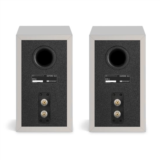 Wharfedale Diamond 12.2i Boekenplank Speaker - Volledig Geluid - 2-weg - 150mm Driver - 40Hz-20kHz - Passieve Speaker - Grijs van Wharfedale — afbeelding 3