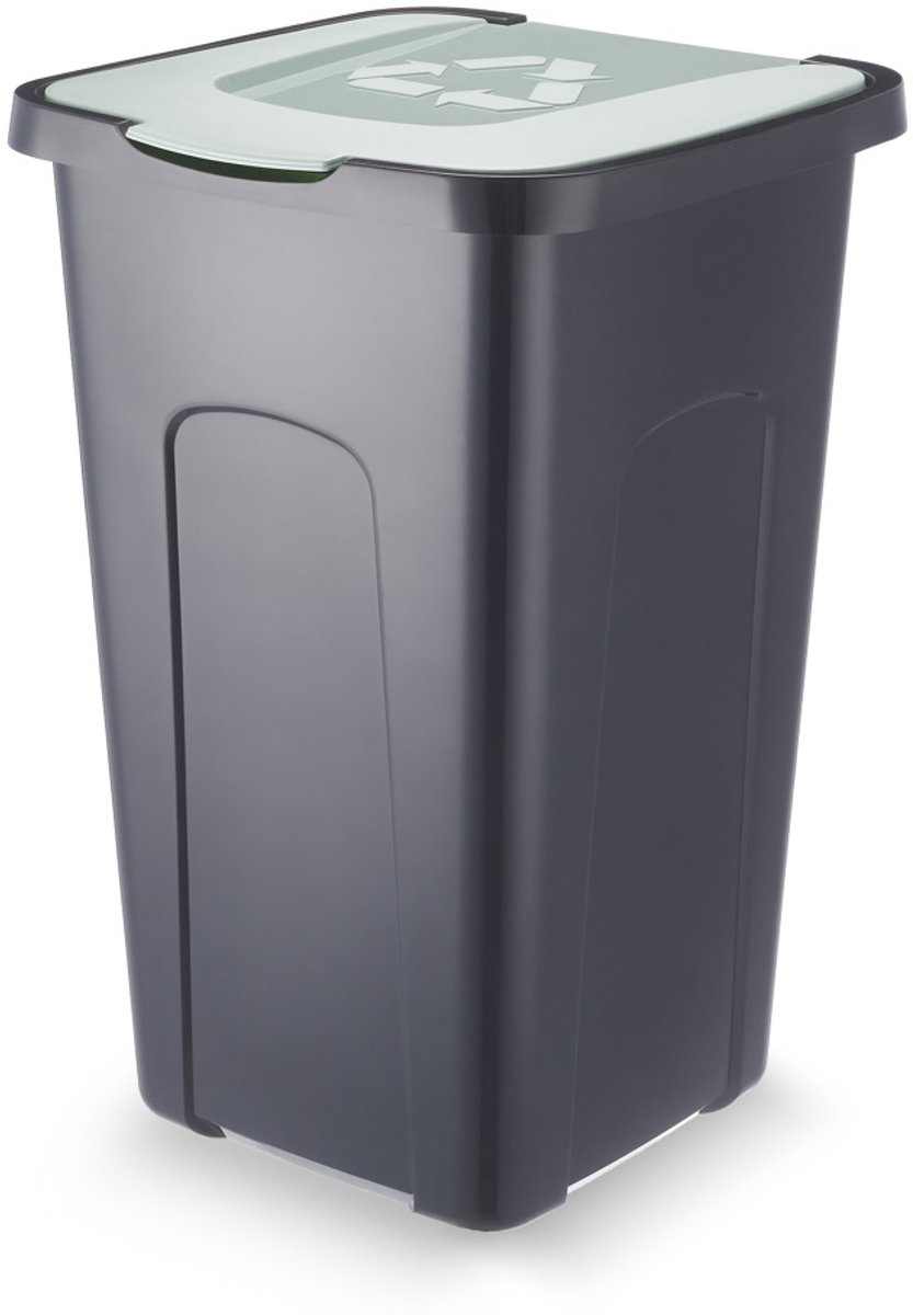 Artgos Sorta - Afvalbak - 50L - Groen - Polypropyleen