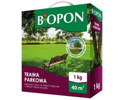 Biopon Parken Serie - Parkgraszaad - 1 kg - Levendige Kleur - Laag Onderhoud