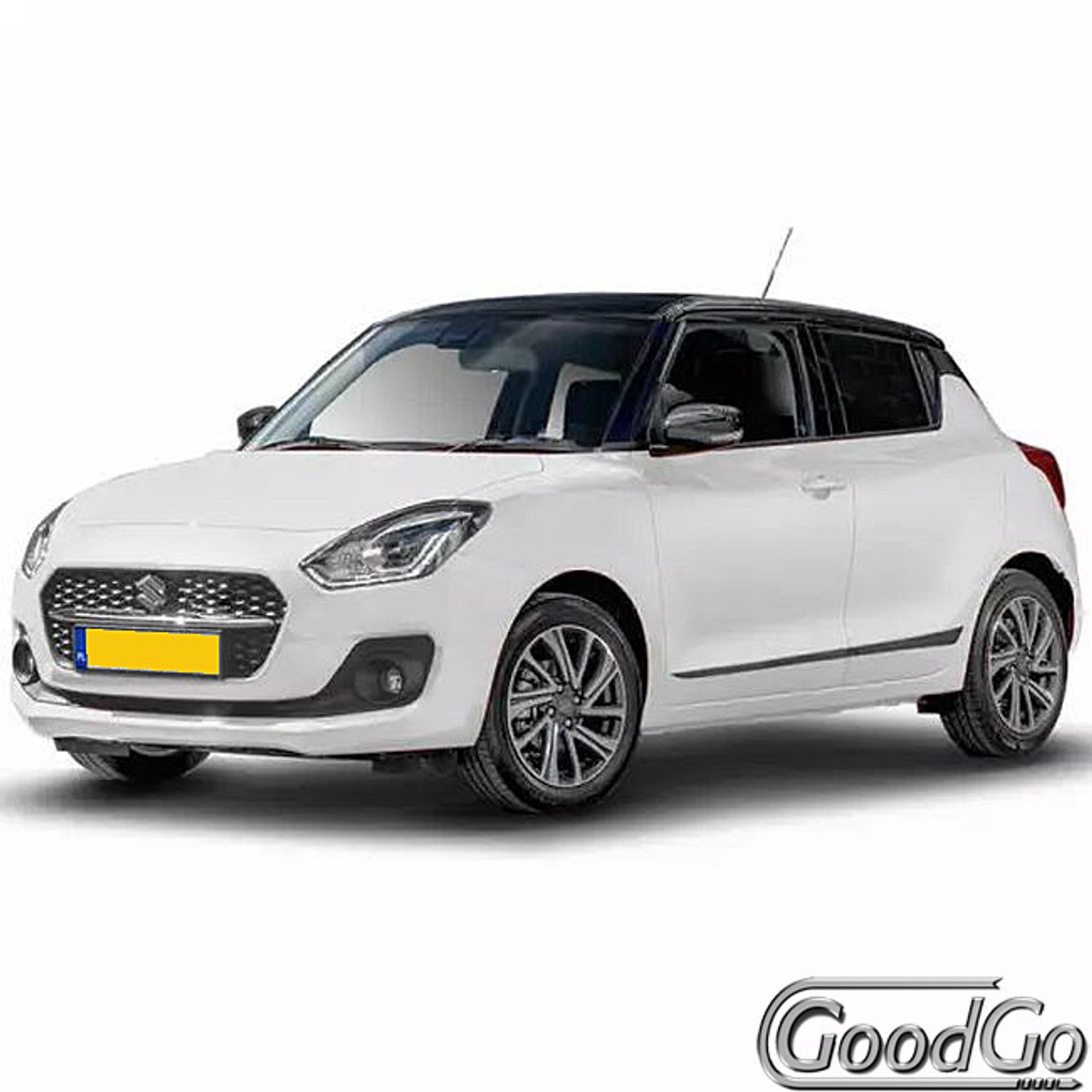 Stootlijsten set zwart voor Suzuki Swift 5-deurs 04.2017-. Ook Sport 06.2018-. De stootstrips zijn zelfklevend. Set a 4 stuks (#0053)