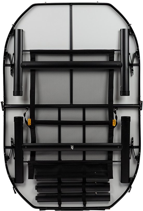 Bo-Camp - Industrial - Tafel - Melrose - Ovaal - Koffermodel - 120x80 cm — afbeelding 4