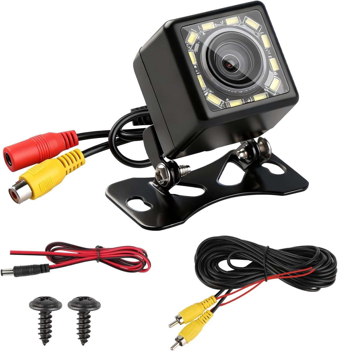 Achteruitrijcamera 1080P Ultra HD - 12 leds - Nachtzicht - Veilig achteruitrijden - ShopVlot