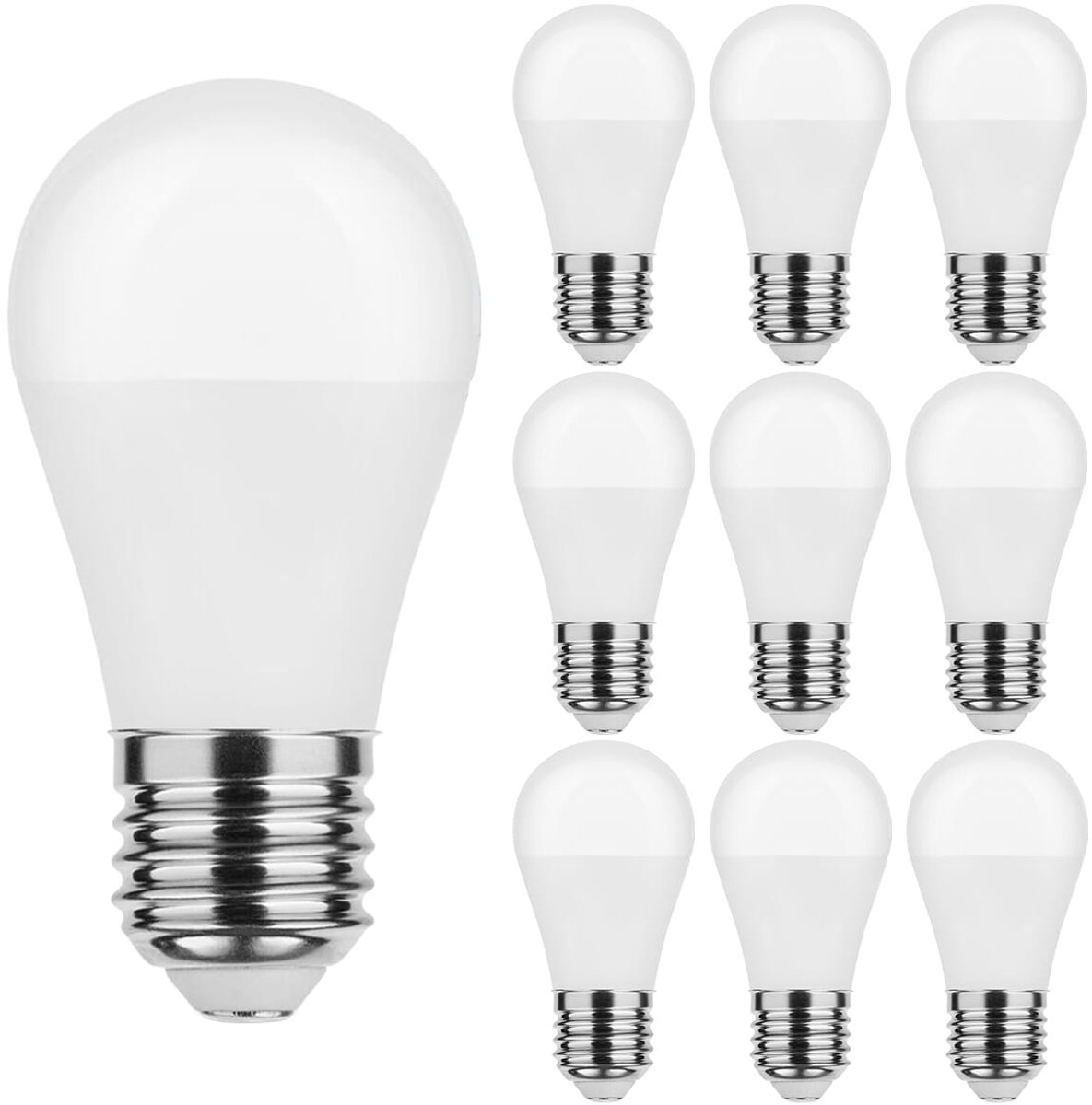 Modee E27 LED Lamp - 8.5W 806LM 2700K - Warm Wit - LED Globe Mini G45 - Vervangt 60W Halogeen Gloeilamp - 10 stuks