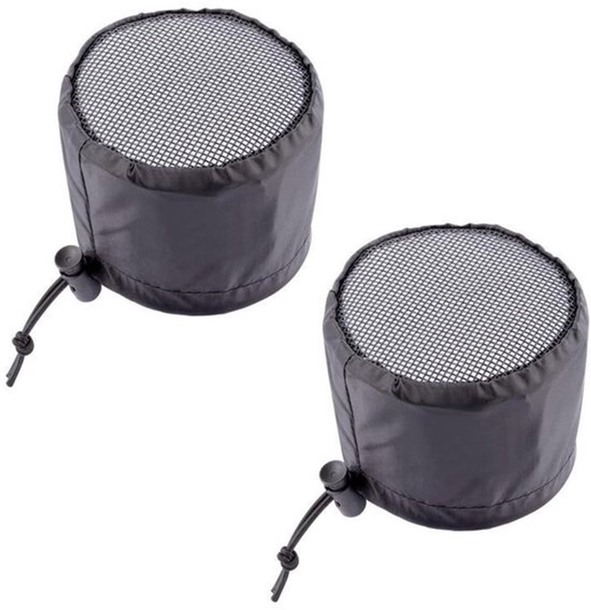 Ontluchtingsafdekking Waterdicht - 2 x 10,2 cm - Kanaalfilternet - Stofdicht Gaas - Ventilatie - Elastiekbandontwerp - Ventilatiefilter