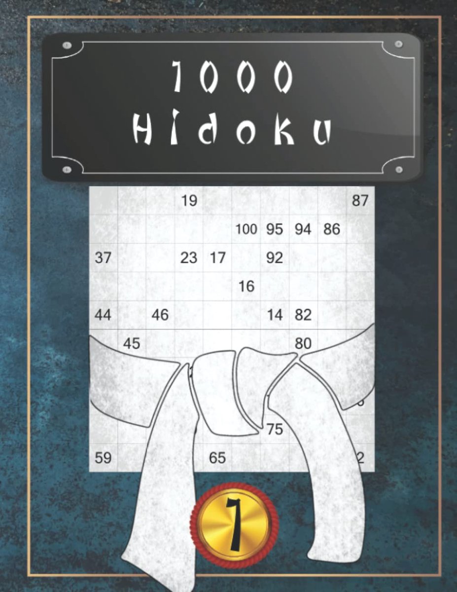 SnelShoppen - 1000 Hidoku Puzzels Vol. 1: Japanse Hersenkrakers voor Hersentraining - Zeer Gemakkelijk Niveau - Perfect voor Puzzelliefhebbers