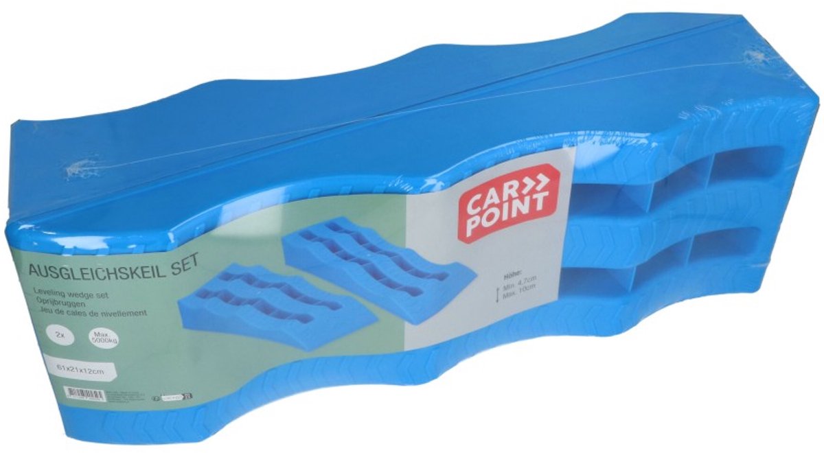 Carpoint Oprijblok Set 2 stuks